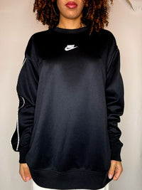Black round-neck sweatshirt NIKE L vintage