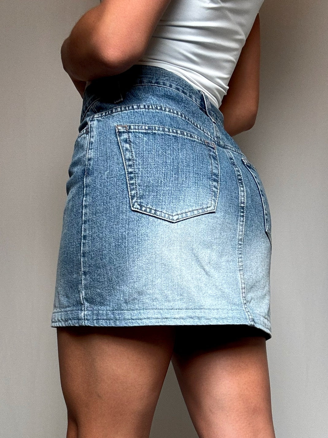 Jupe en jean M/L vintage