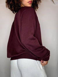 NIKE vintage burgundy crew neck sweatshirt XL
