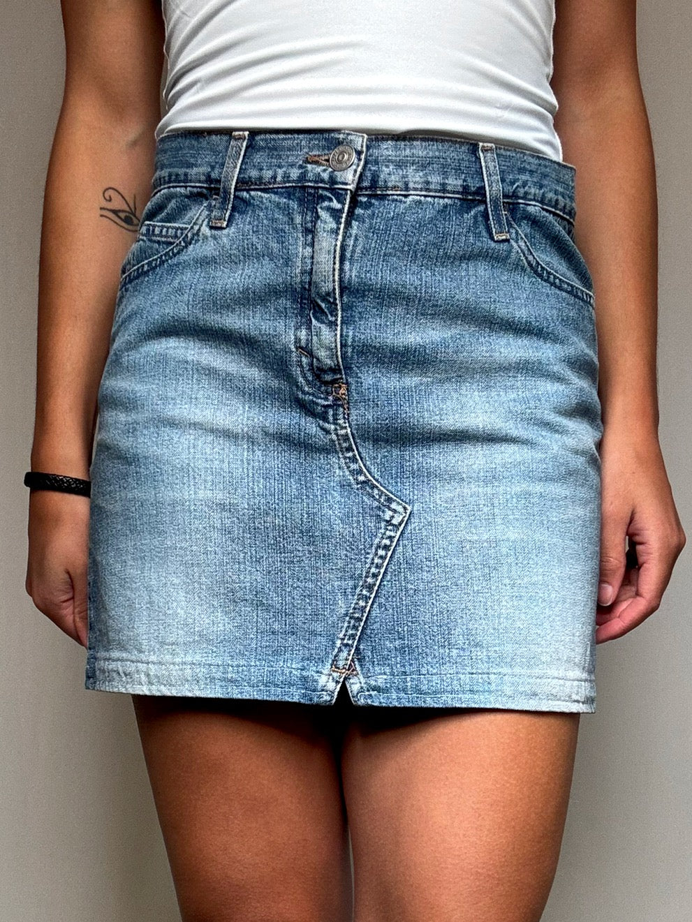 Jupe en jean M/L vintage