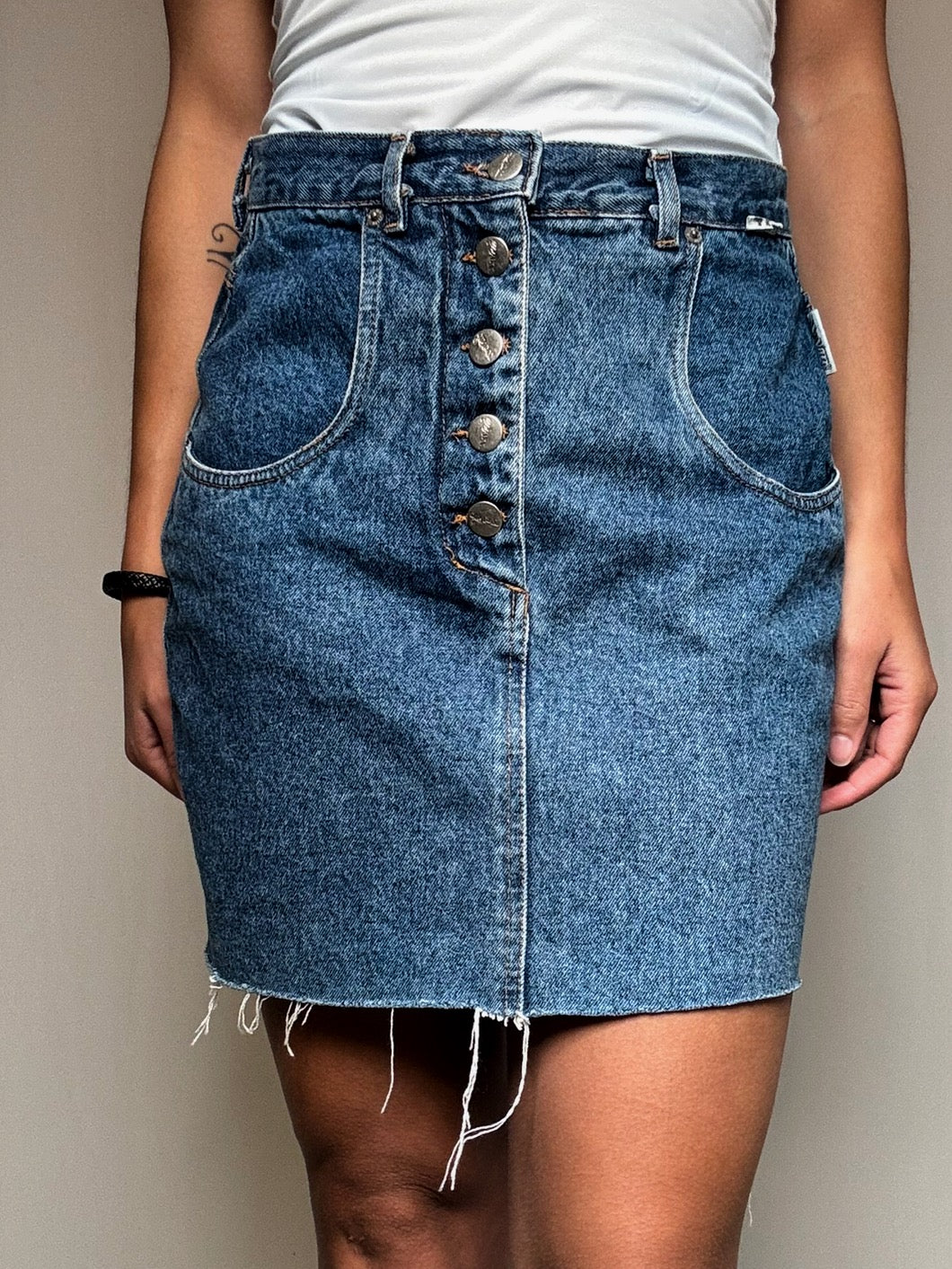 Jupe en jean M/L vintage