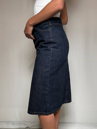 Jupe midi en jean Carrera M vintage