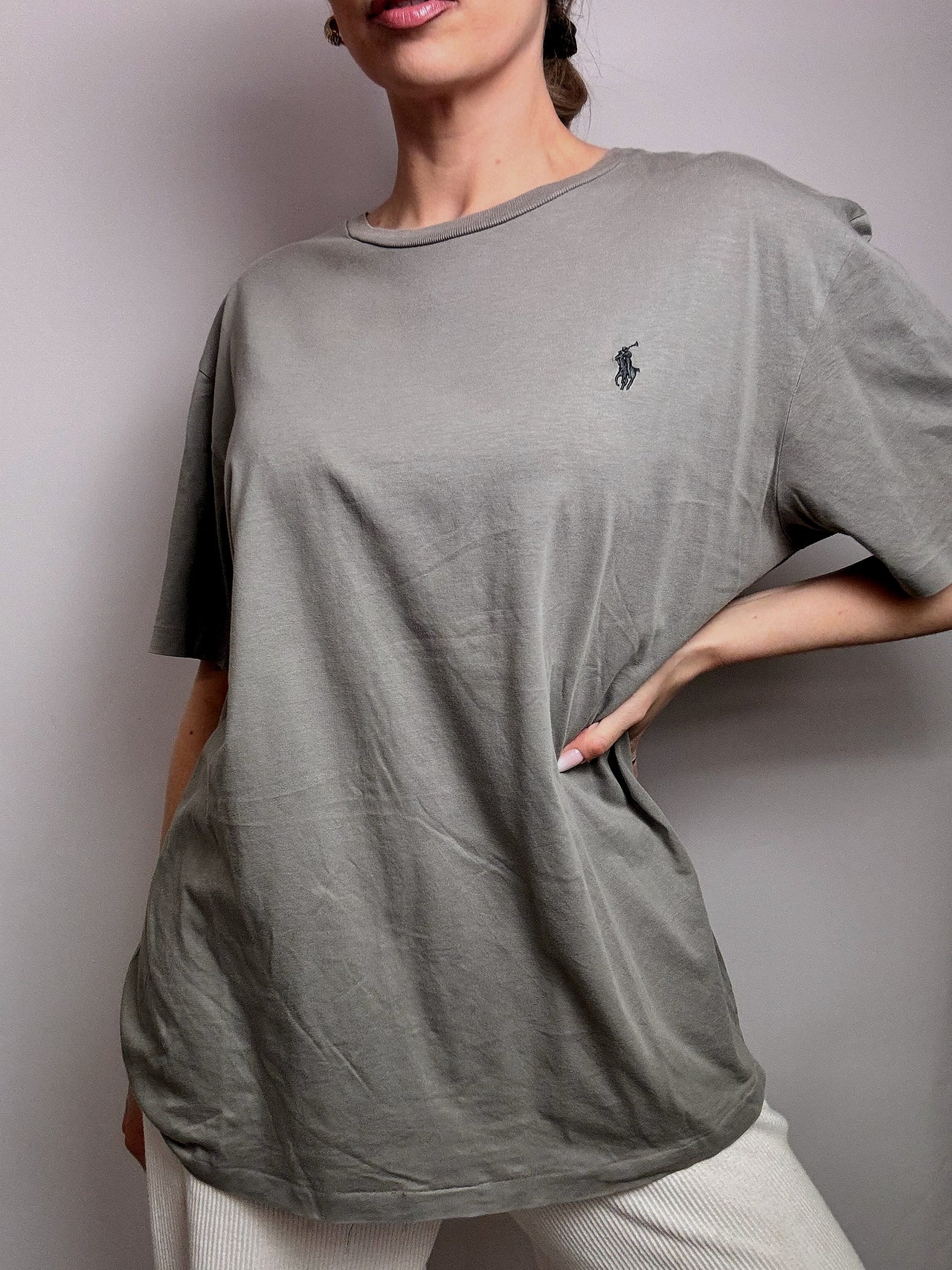 Tee shirt gris RALPH LAUREN XL vintage