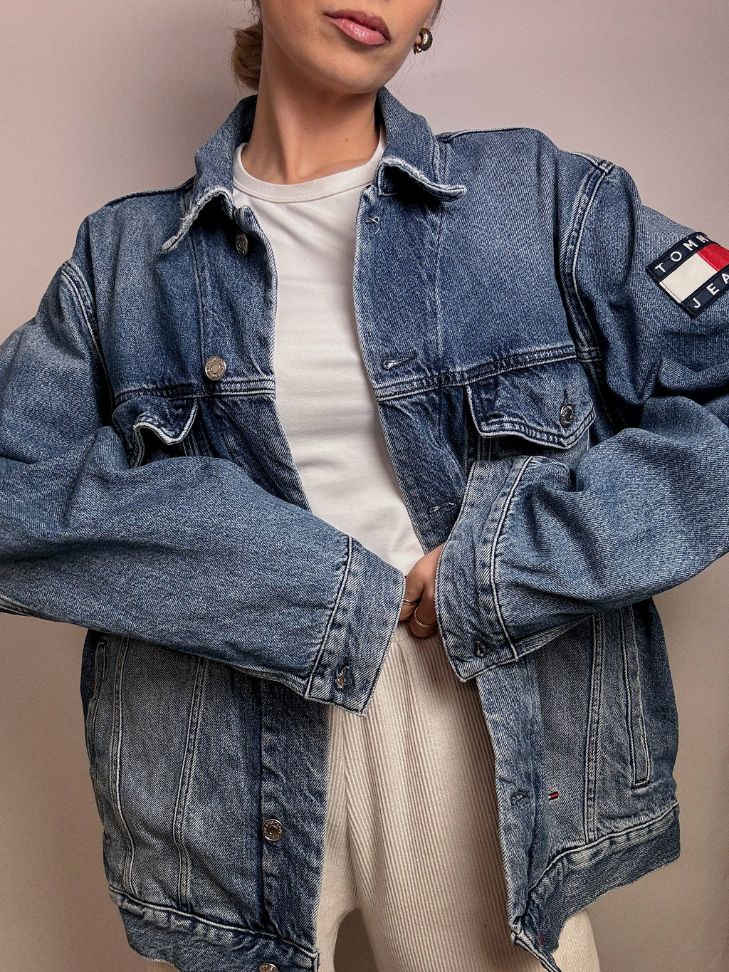 Vintage Wampum Light Denim Jacket 