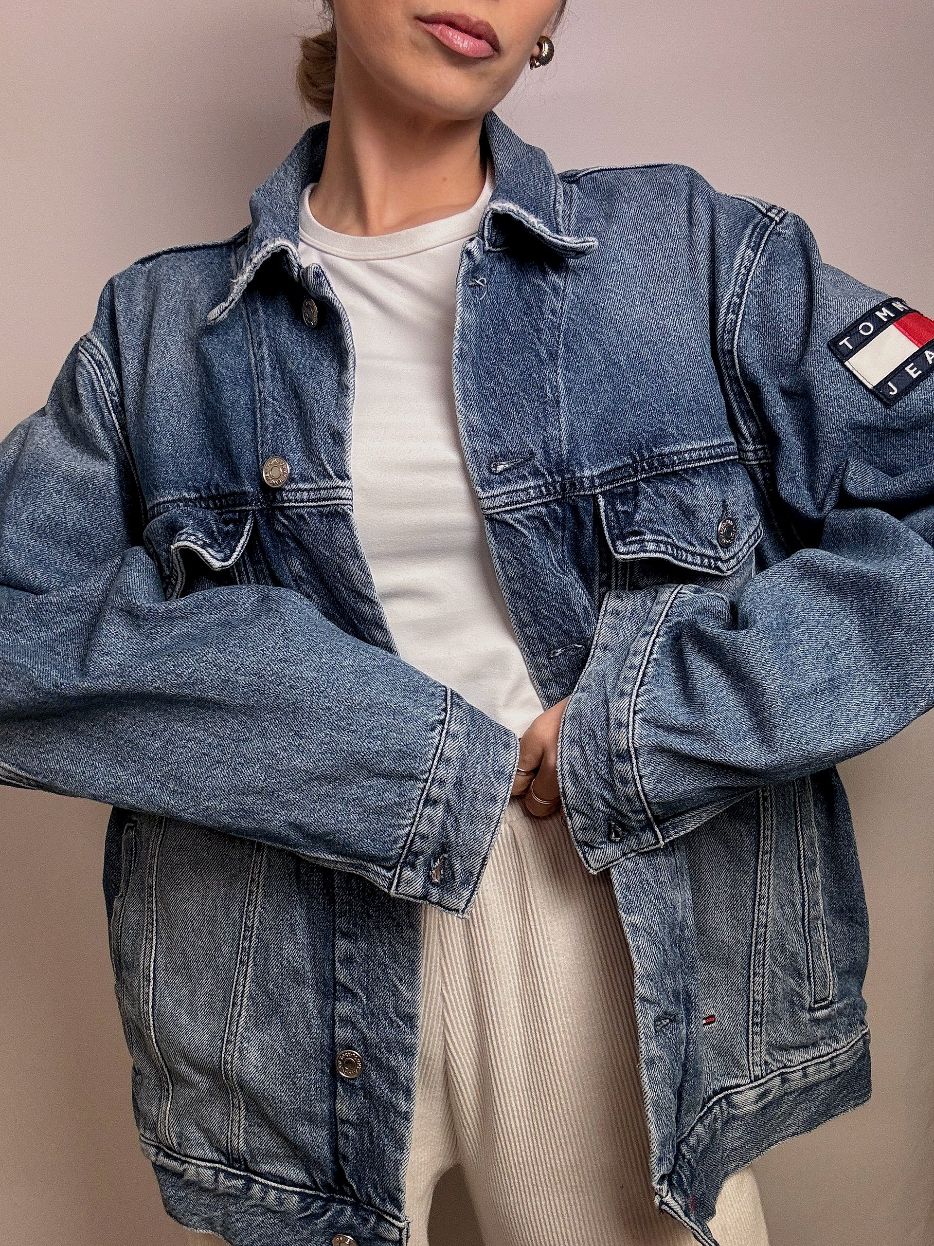 Vintage Wampum Light Denim Jacket 