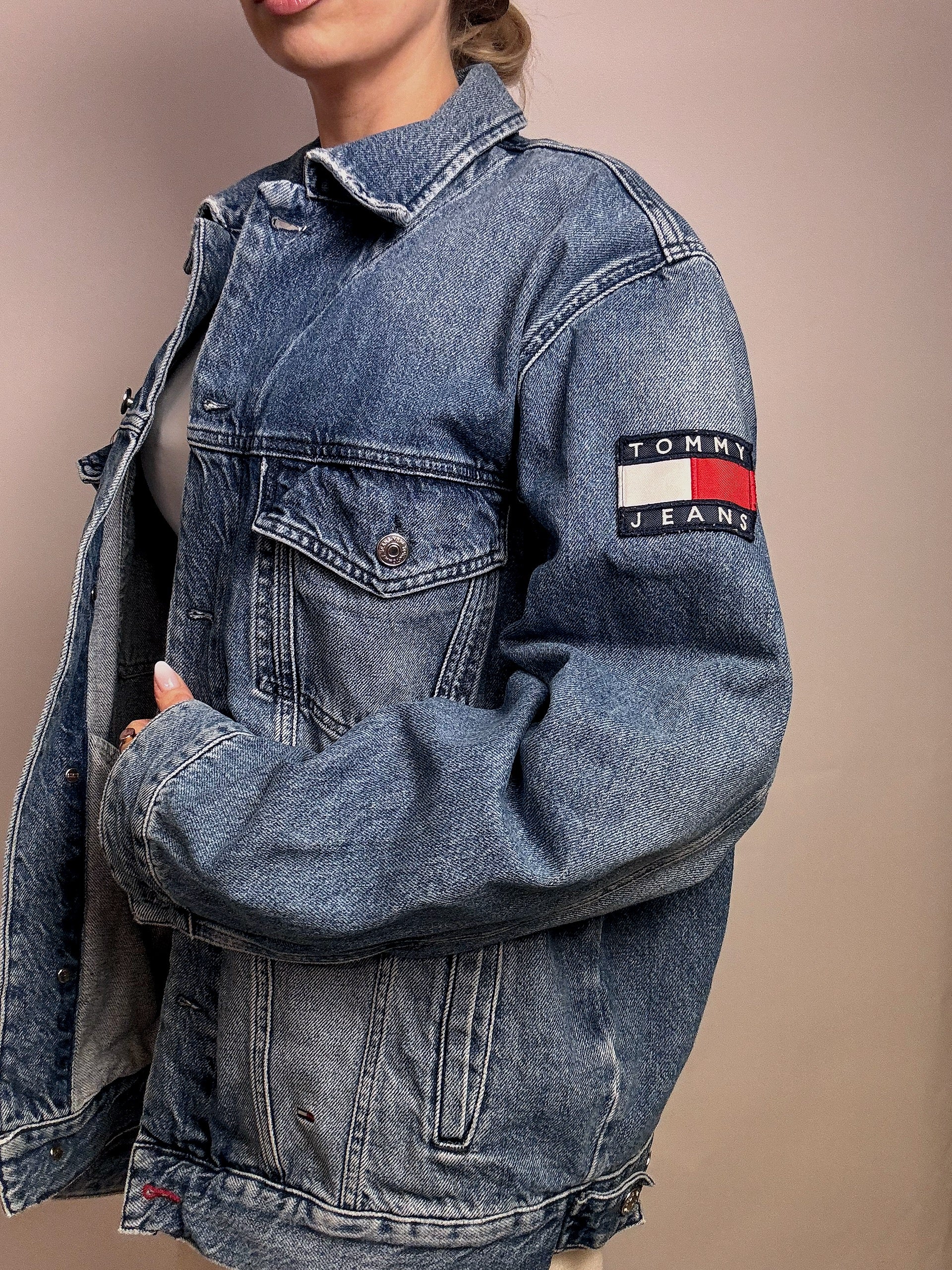 Vintage Wampum Light Denim Jacket 