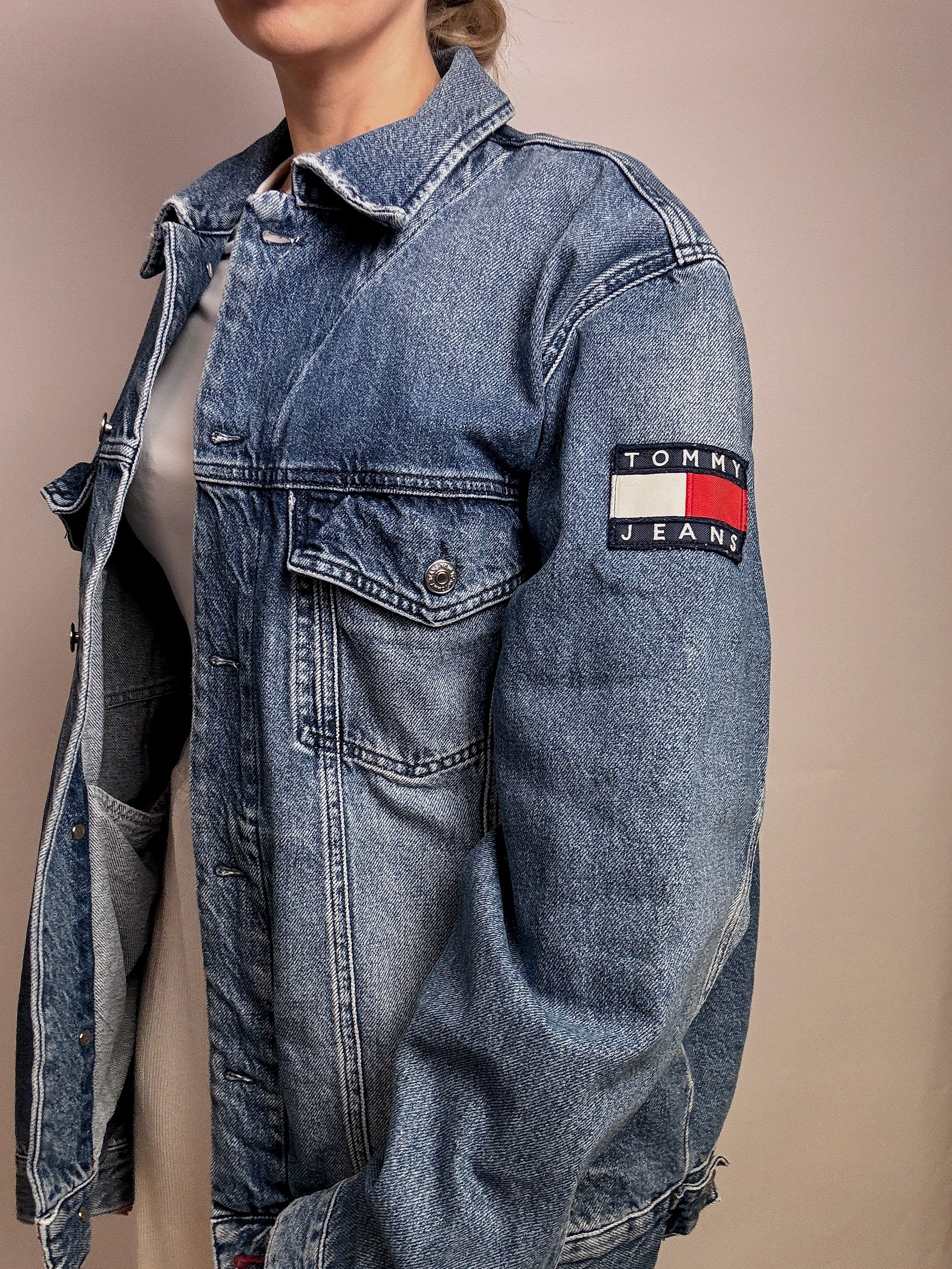 Vintage Wampum Light Denim Jacket 