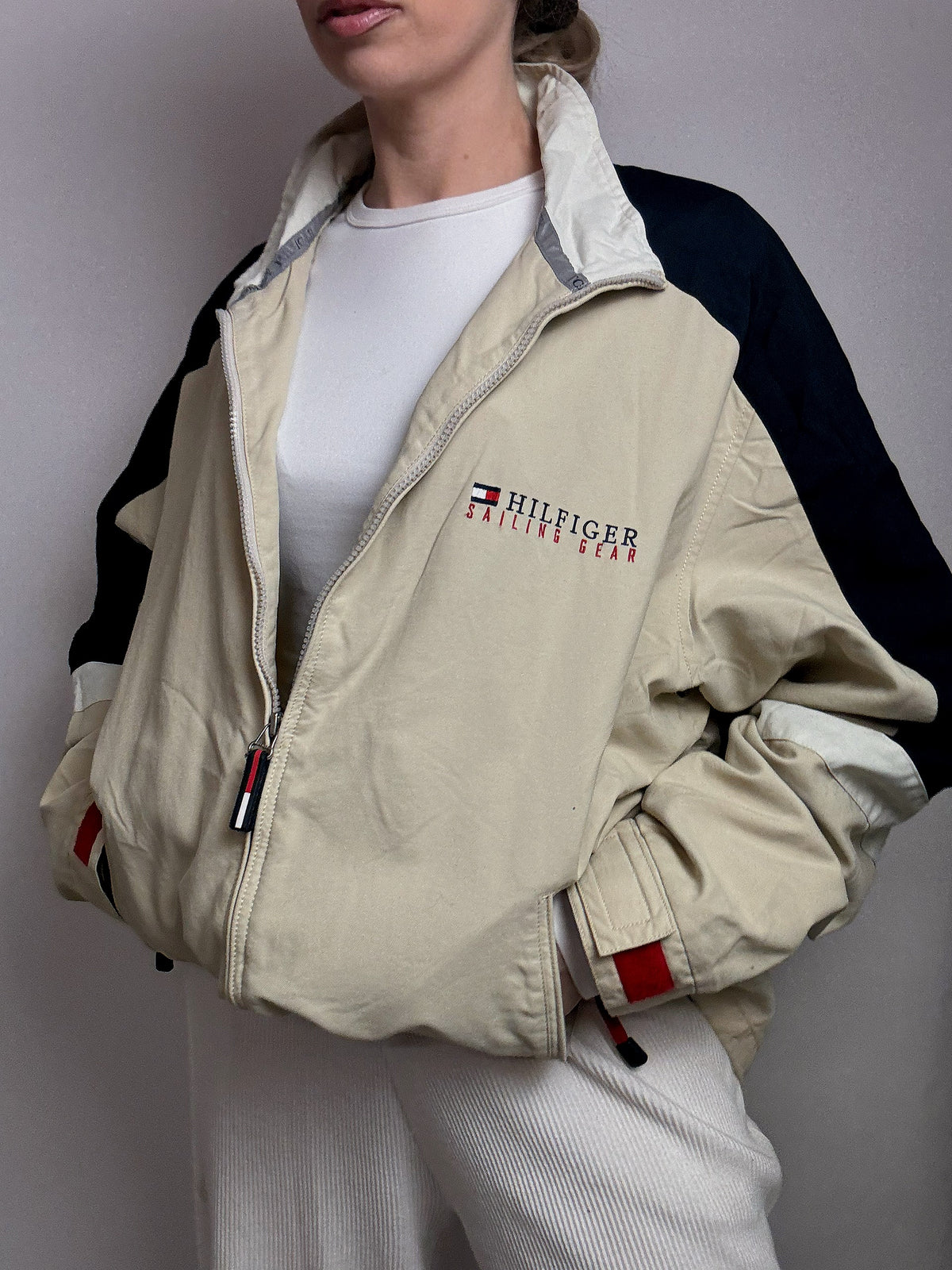 Vintage Wampum leichte Jeansjacke 