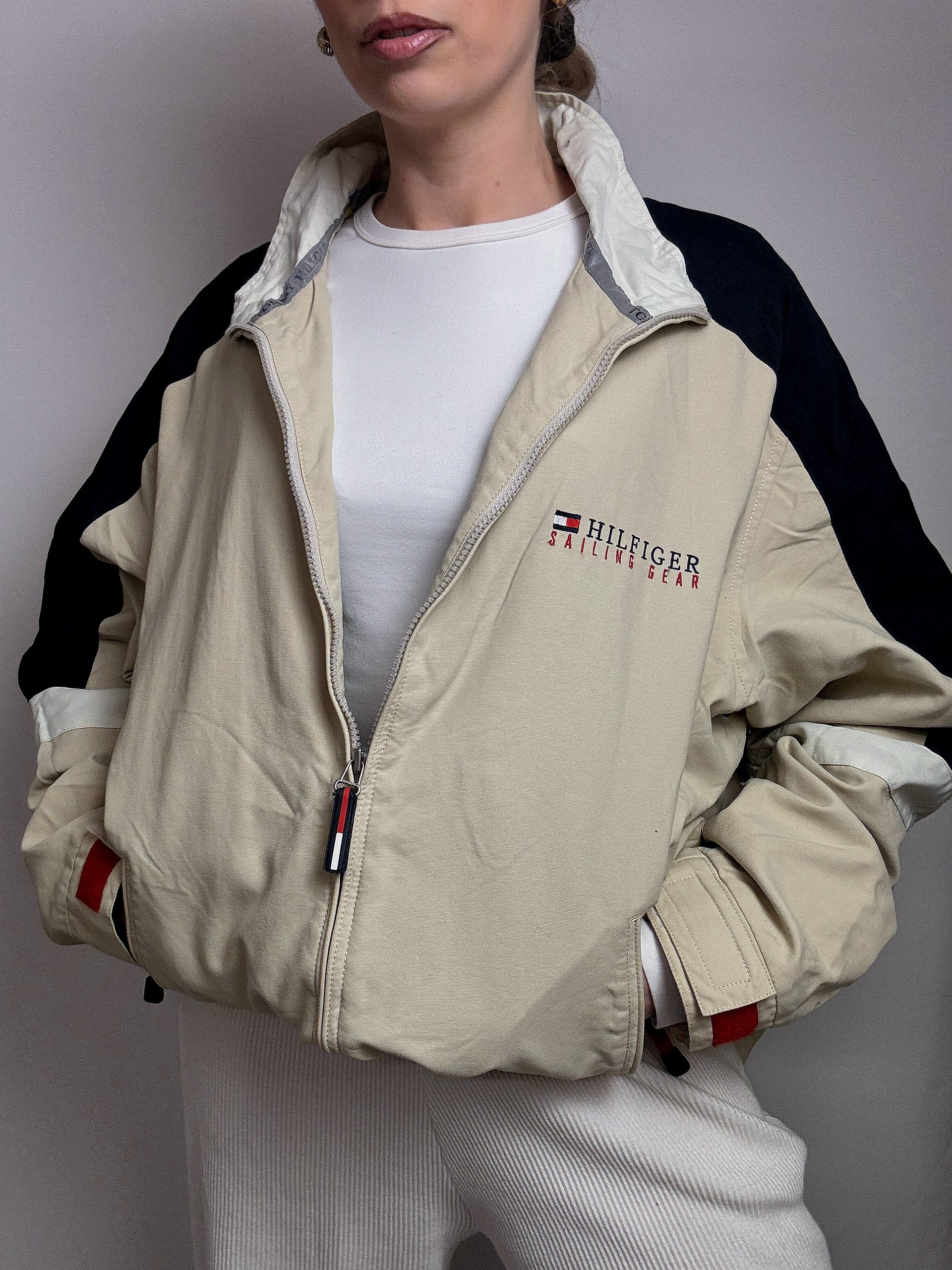 Vintage Wampum leichte Jeansjacke 
