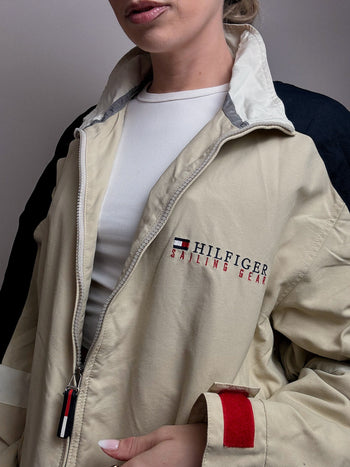 Veste imperméable beige TOMMY HILFIGER XL vintage