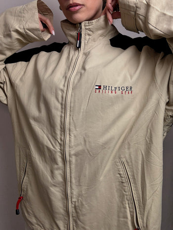 Veste imperméable beige TOMMY HILFIGER XL vintage