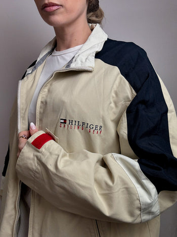 Veste imperméable beige TOMMY HILFIGER XL vintage