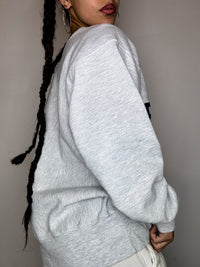 Sweat crew neck gris CHAMPION L vintage