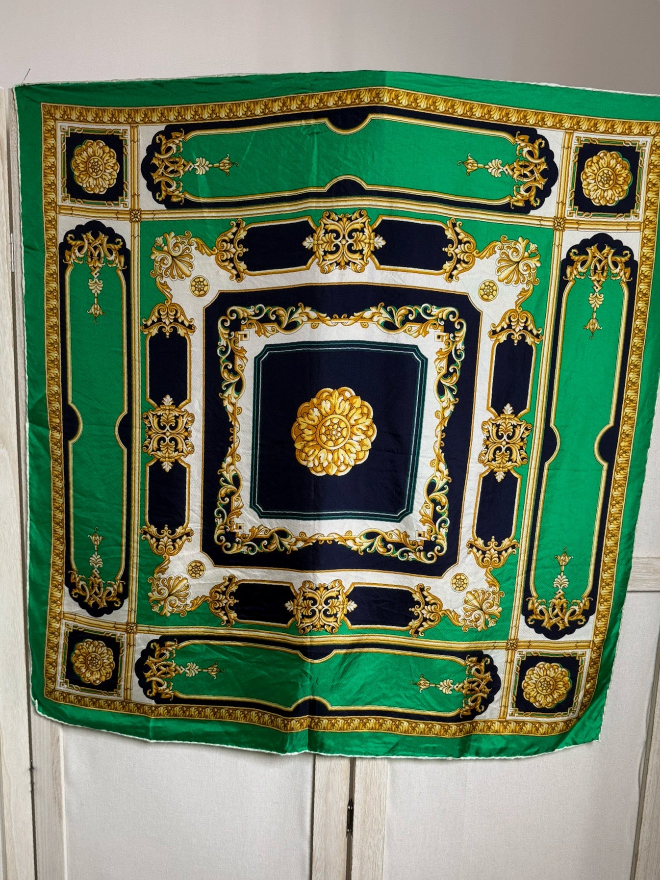 Vintage silk scarf