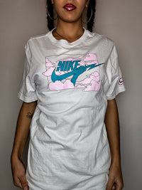Tee shirt blanc NIKE M vintage
