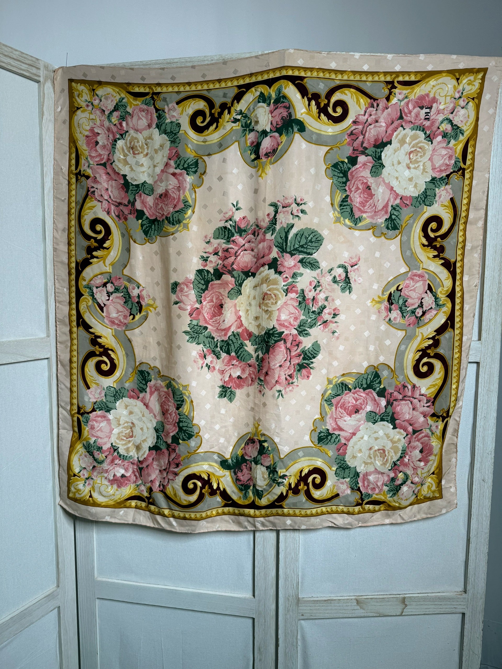 Vintage Seidentuch
