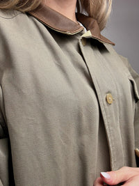 Blouson style aviator en coton kaki JANTZEN M/L vintage
