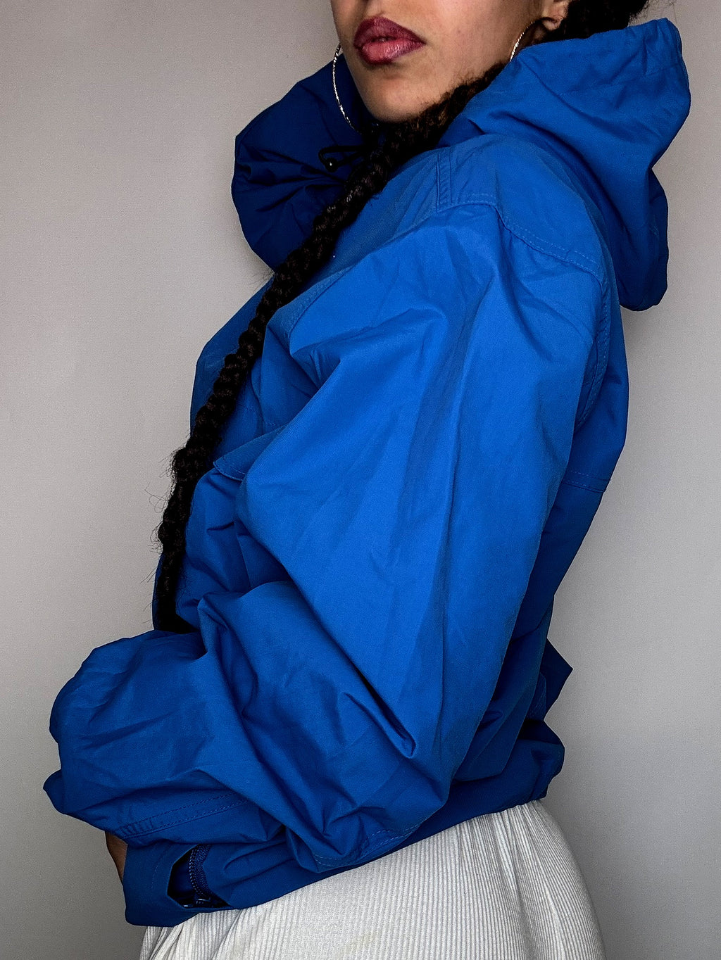 CARHARTT M Vintage Blue Winterbreaker