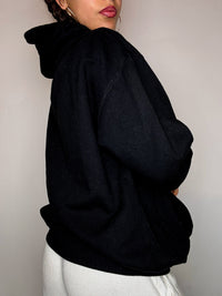 Sweat ä capuche noir AALIYAH L