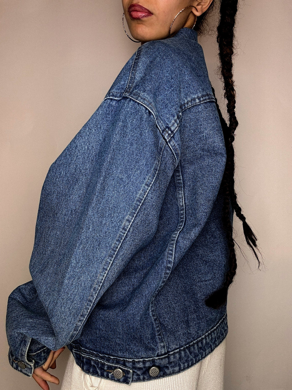 Veste en denim oversize XL vintage