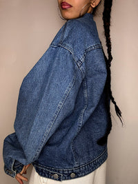 Veste en denim oversize XL vintage