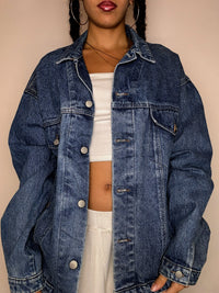 Veste en denim oversize XL vintage