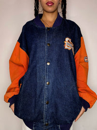 Vintage SYRACUSE XXL Jeans-Bomberjacke