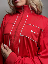 Jacket de sport rouge NIKE M/L vintage