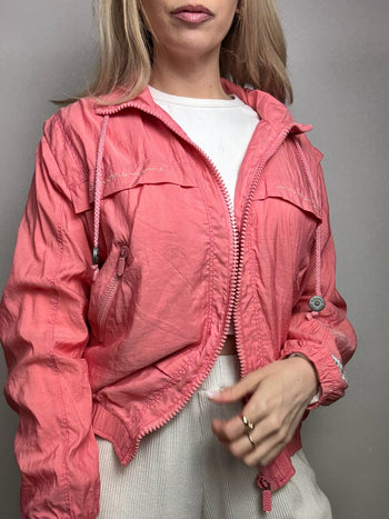 Veste de sport rose ELLESSE M vintage