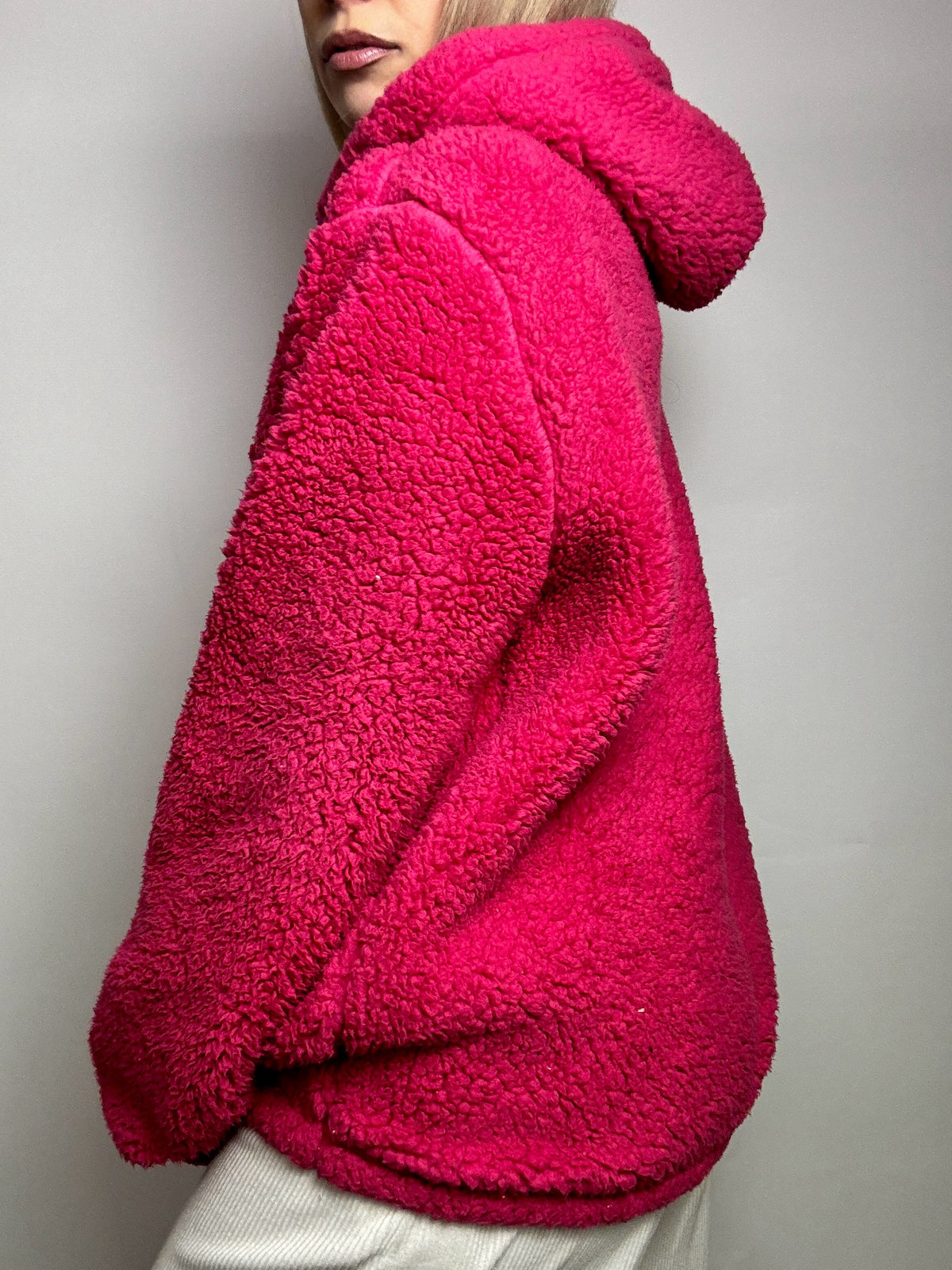 FILA L vintage pink thick fleece