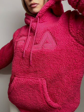 FILA L vintage pink thick fleece