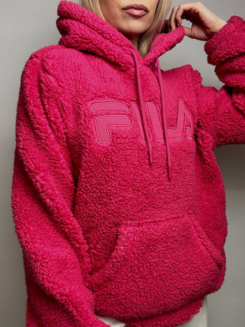 FILA L vintage pink thick fleece