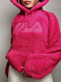 FILA L vintage pink thick fleece