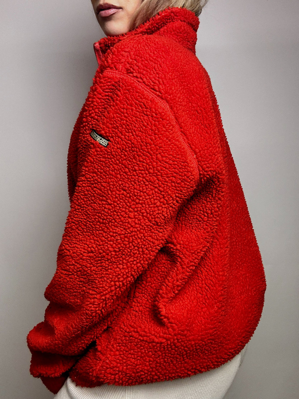 NAPAPIJRI L Vintage Red Thick Fleece