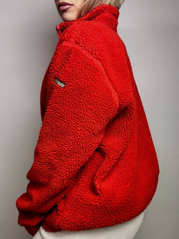 NAPAPIJRI L Vintage Red Thick Fleece
