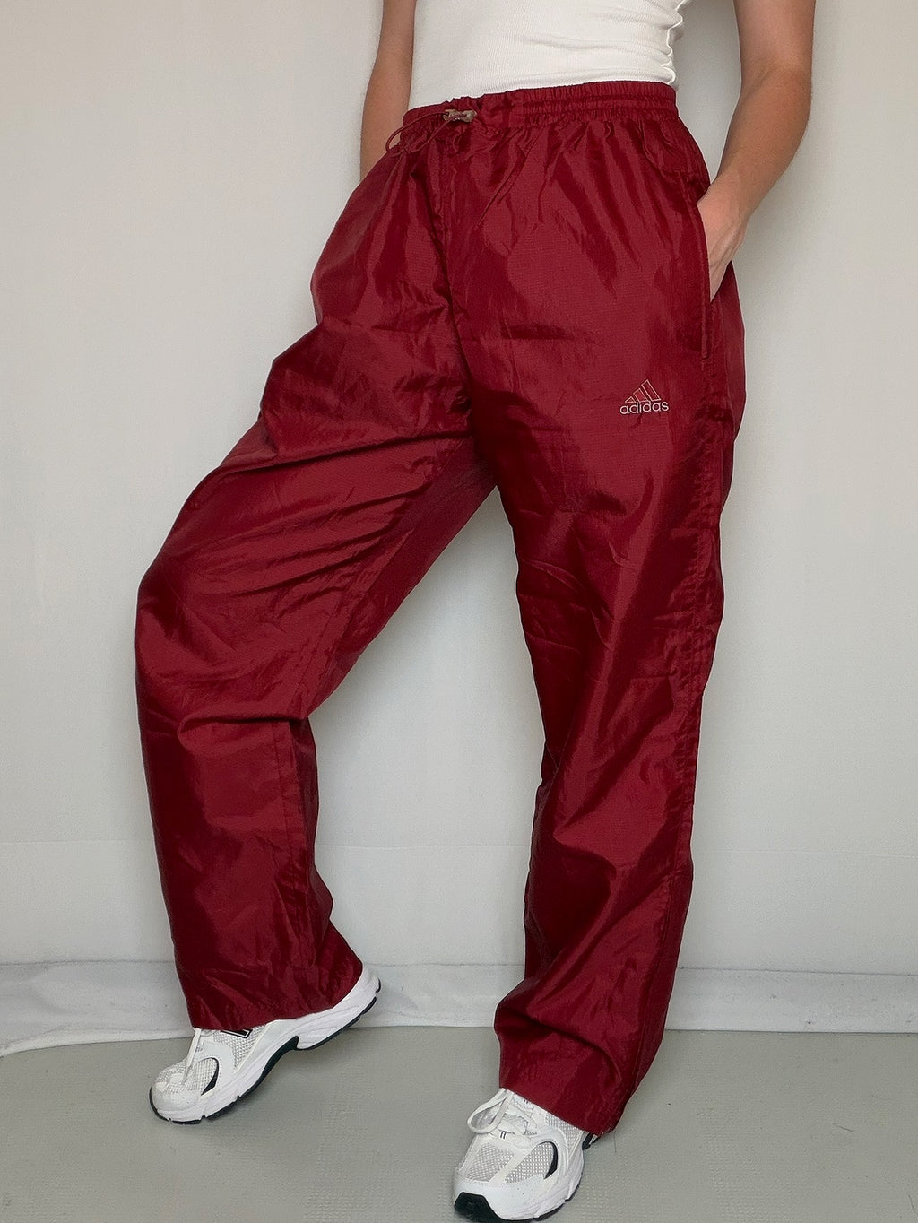 Jogging bordeaux adidas XL vintage