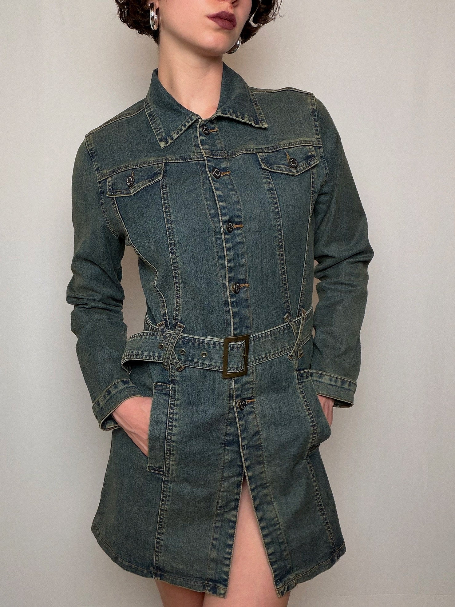 Robe en denim M vintage