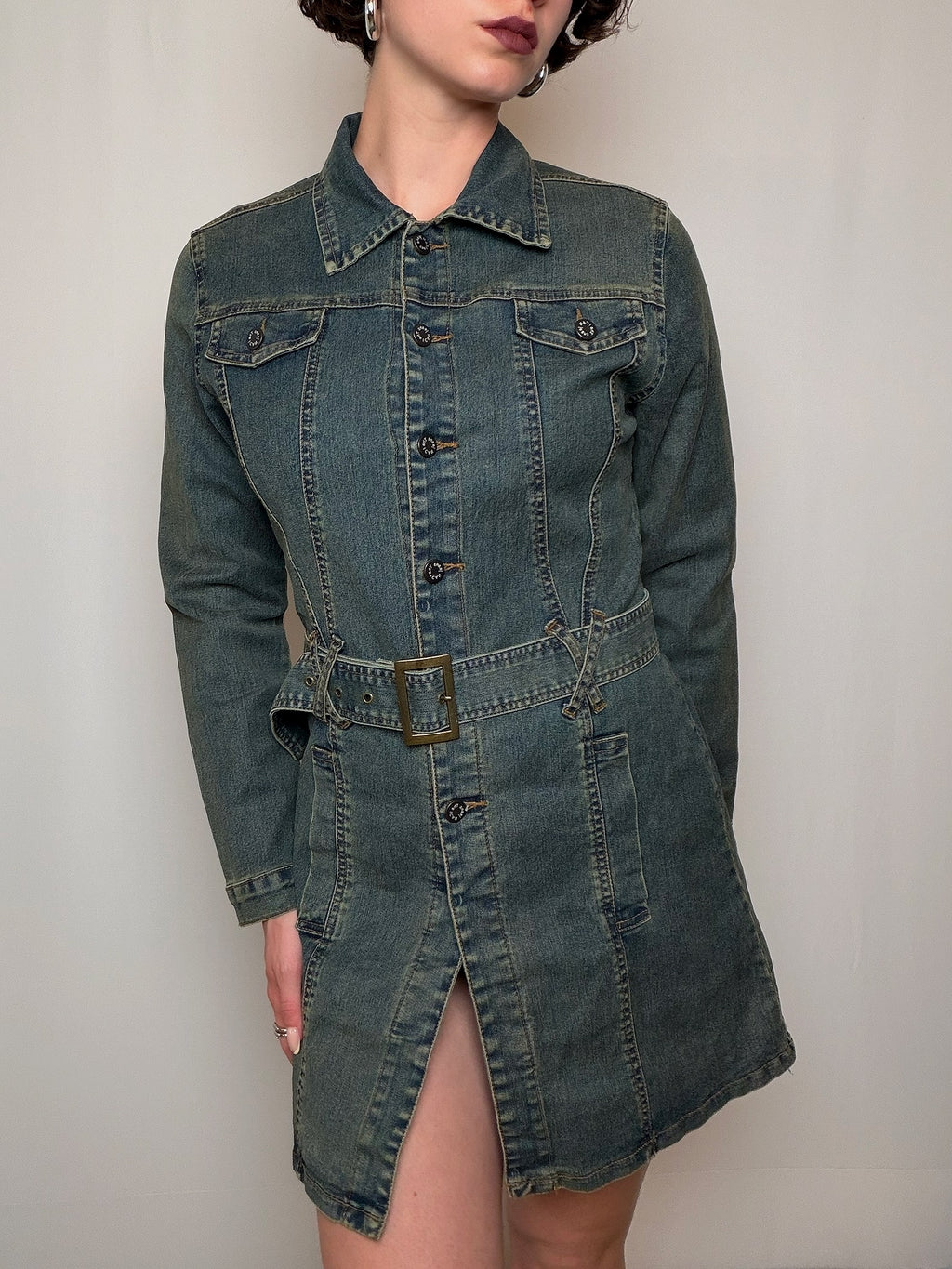 Robe en denim M vintage