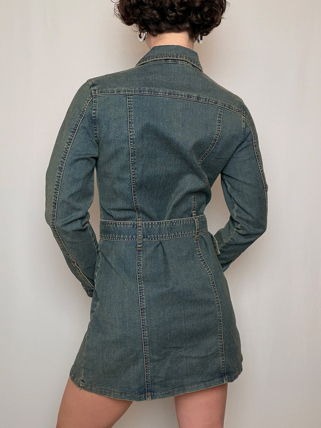 Robe en denim M vintage