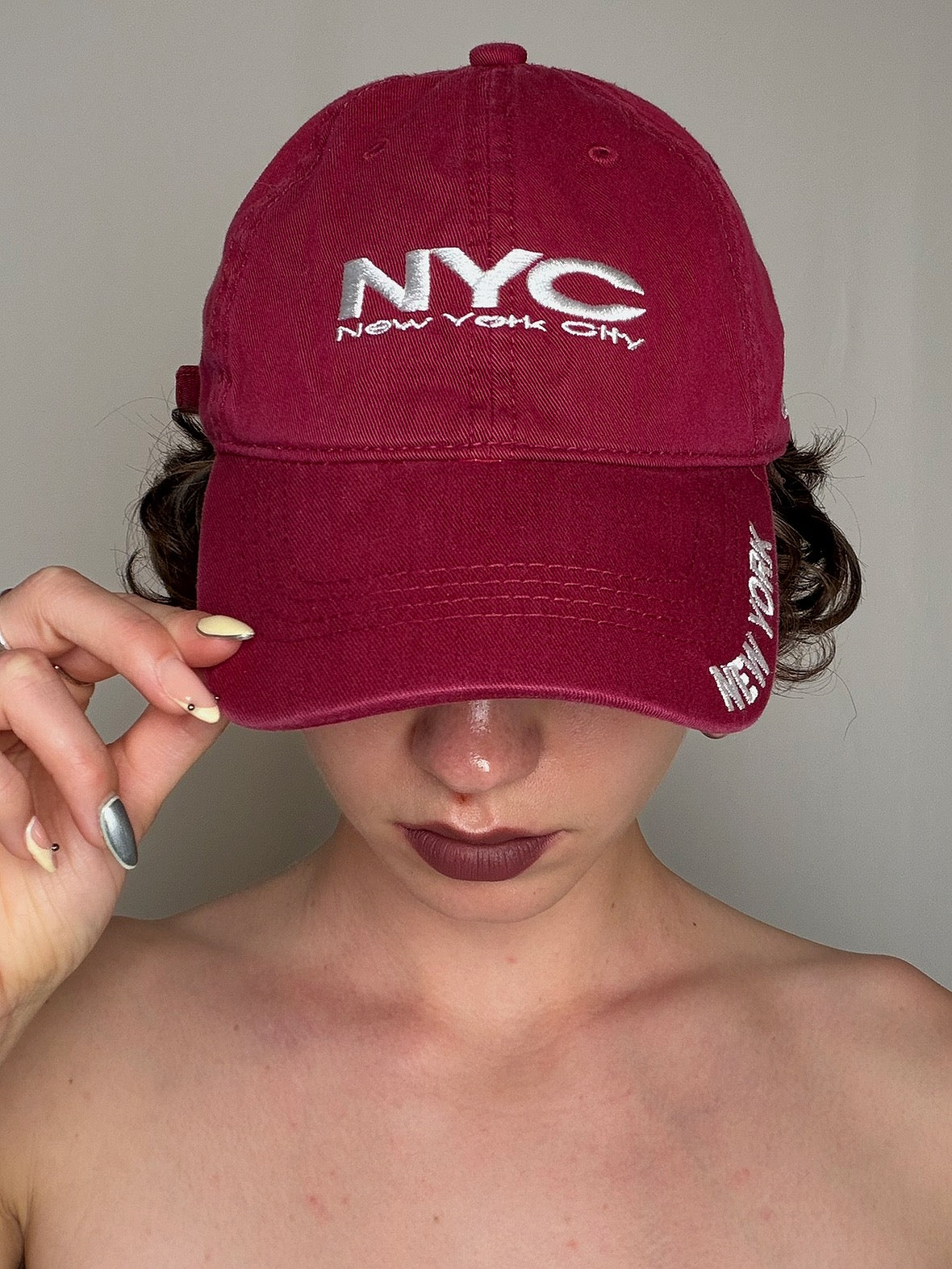Casquette ajustable vintage