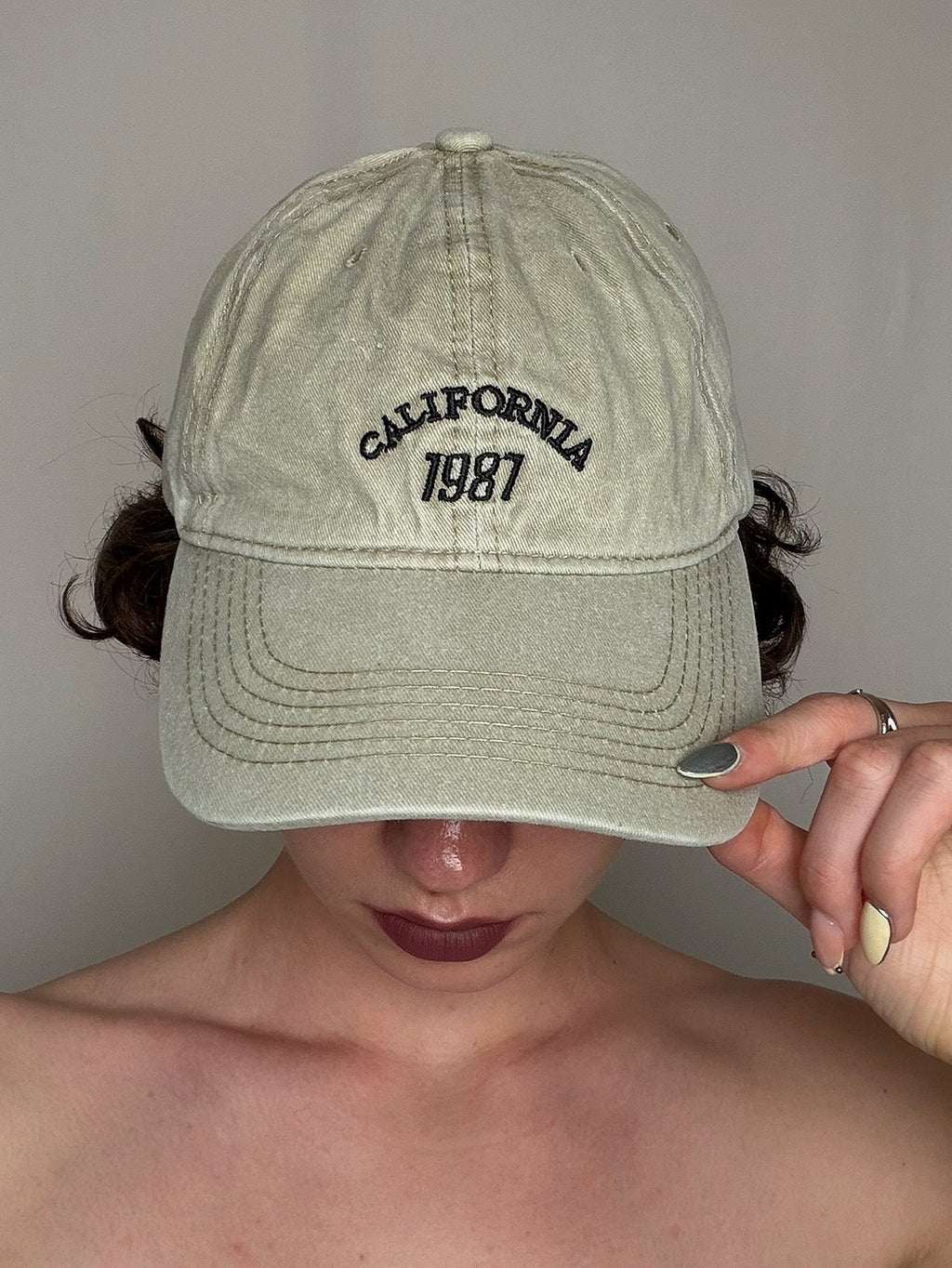 Casquette ajustable vintage