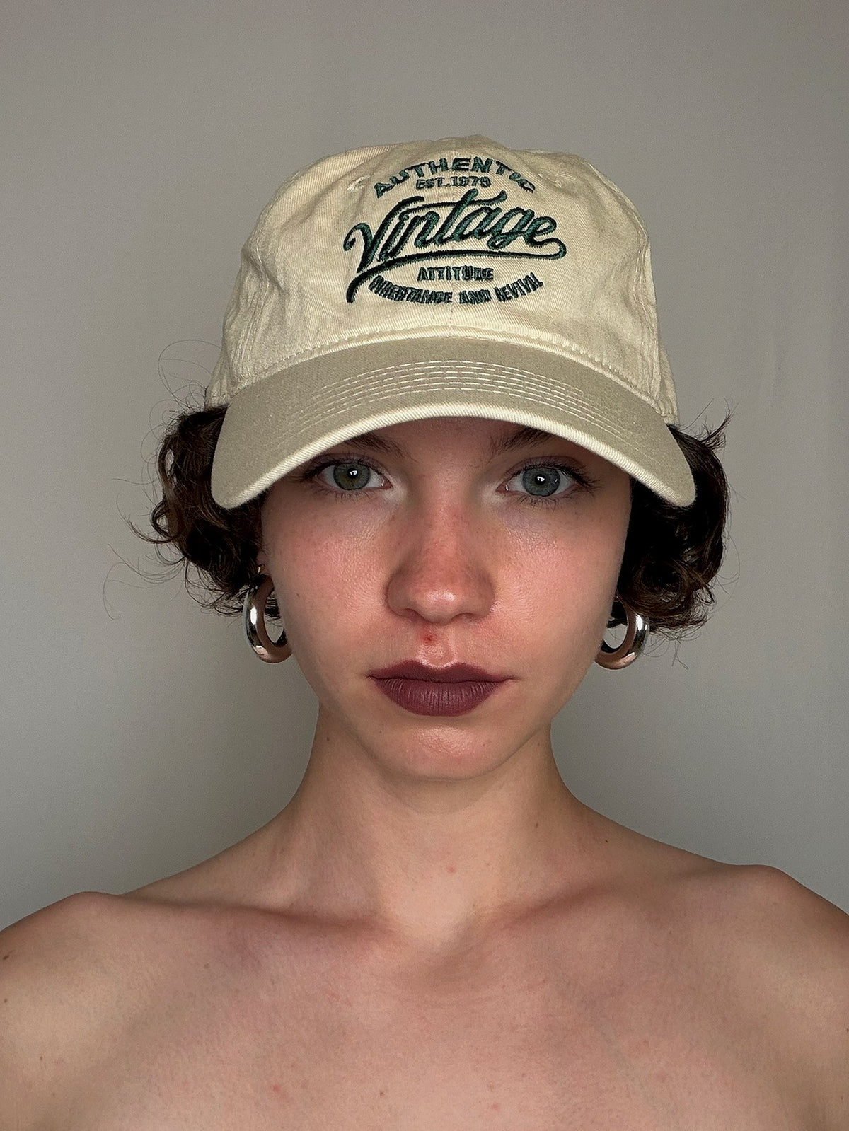 Casquette ajustable vintage