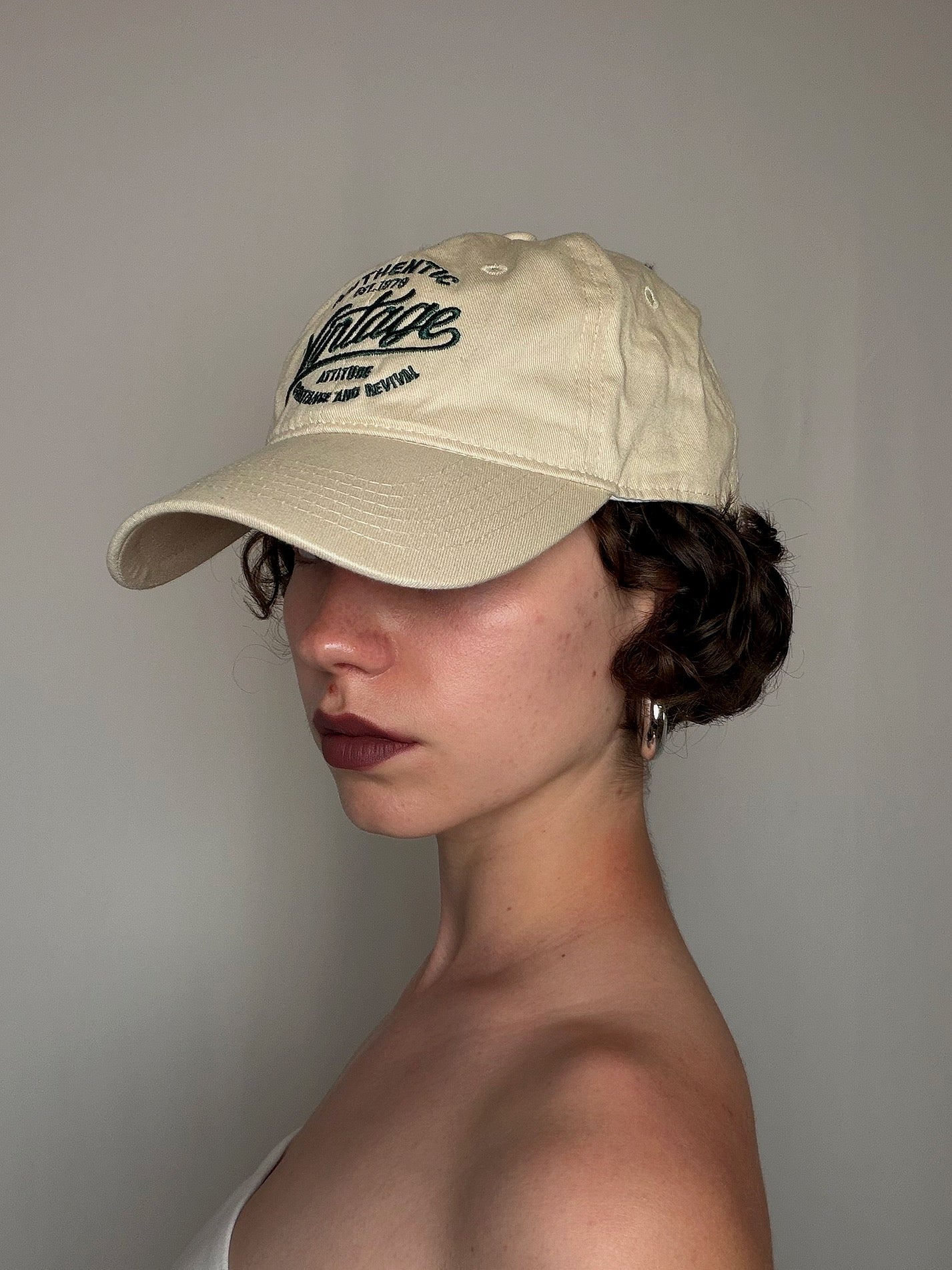 Casquette ajustable vintage