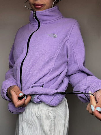 Polaire lila THE NORTH FACE M vintage