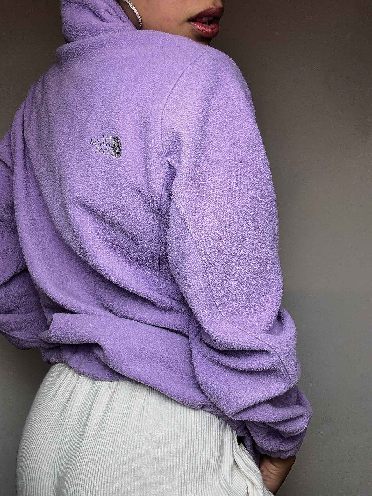 Polaire lila THE NORTH FACE M vintage