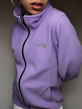 Polaire lila THE NORTH FACE M vintage