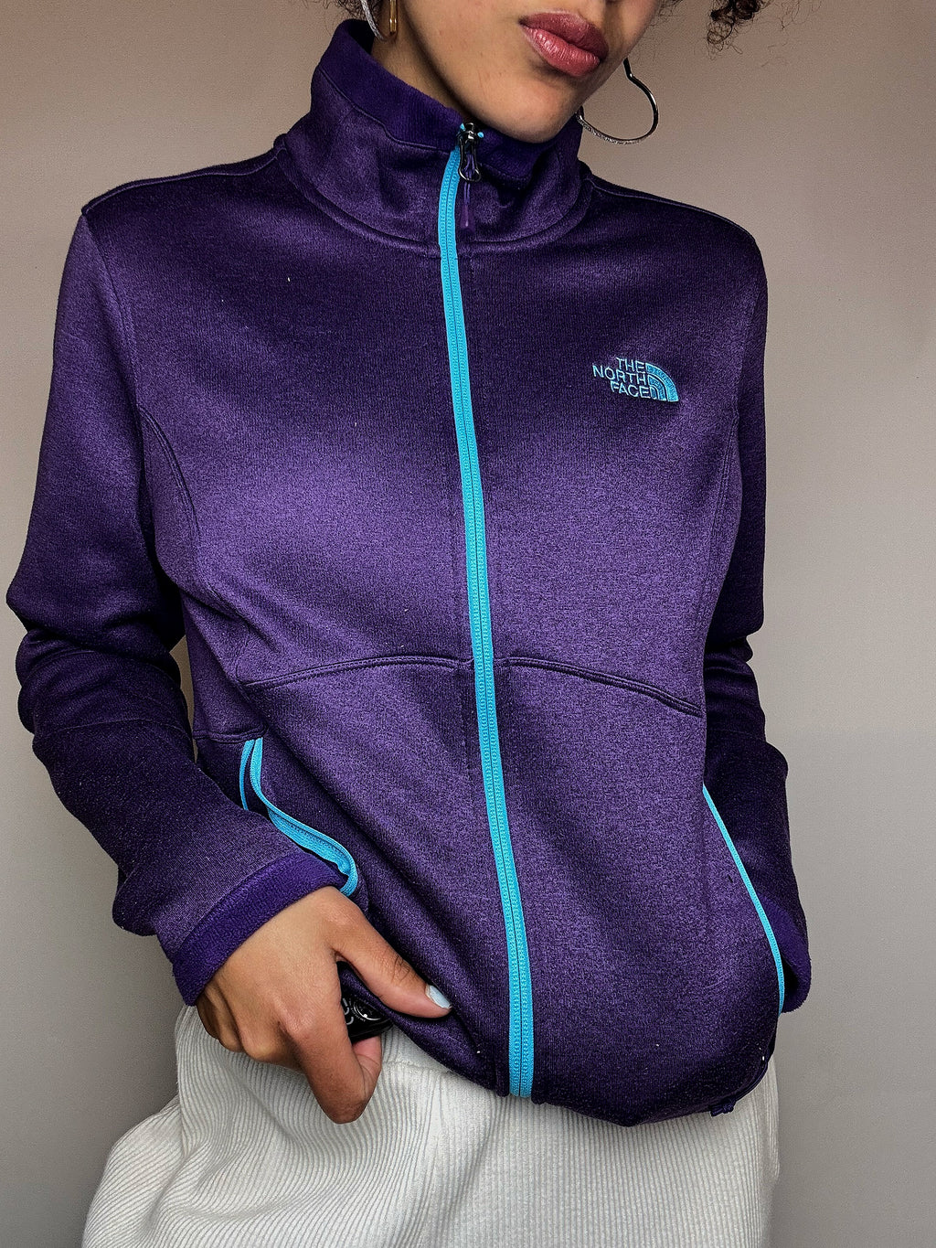 Veste de sport violette THE NORTH FACE  M vintage
