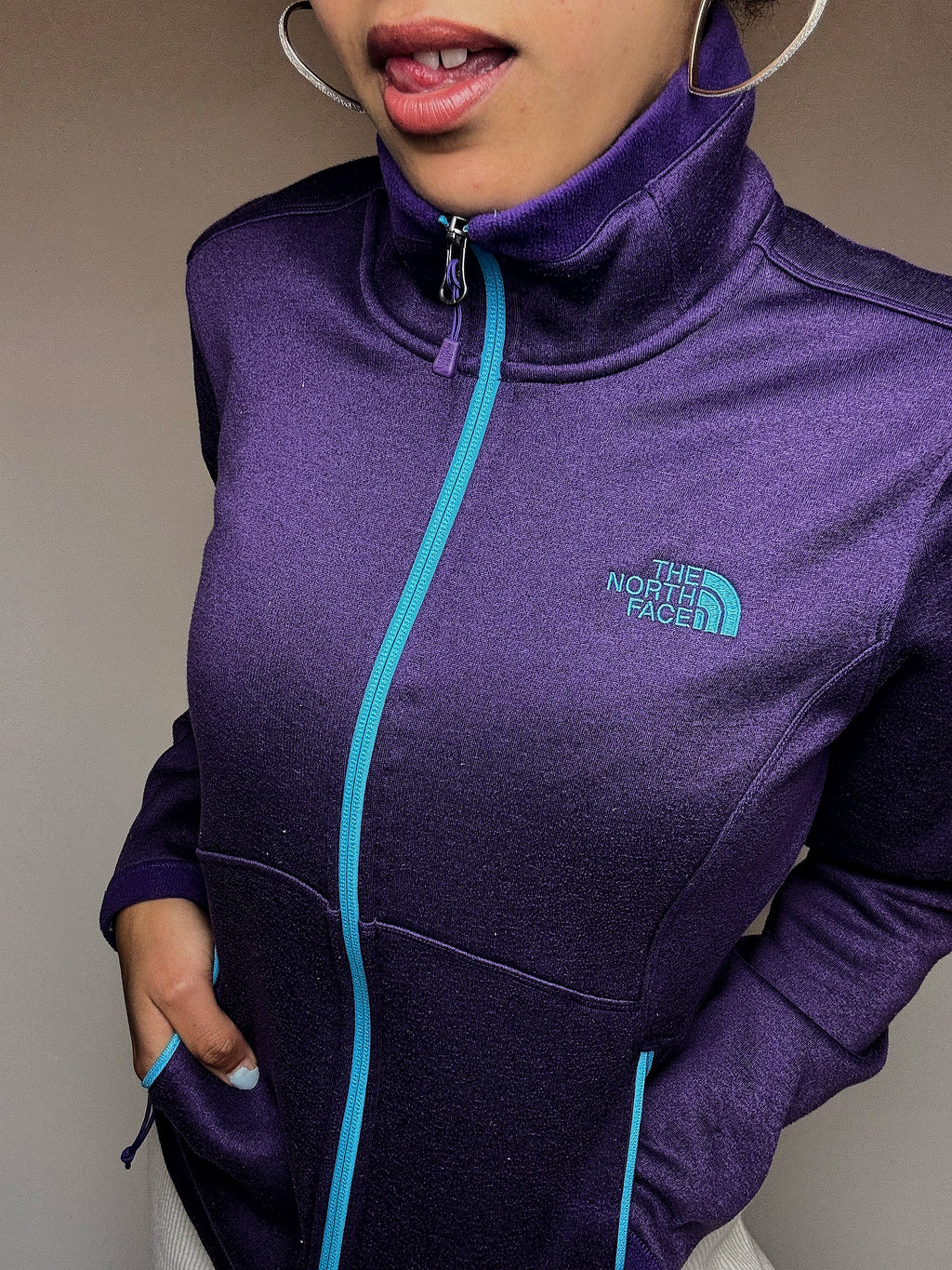 Veste de sport violette THE NORTH FACE  M vintage