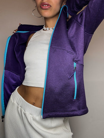 Veste de sport violette THE NORTH FACE  M vintage