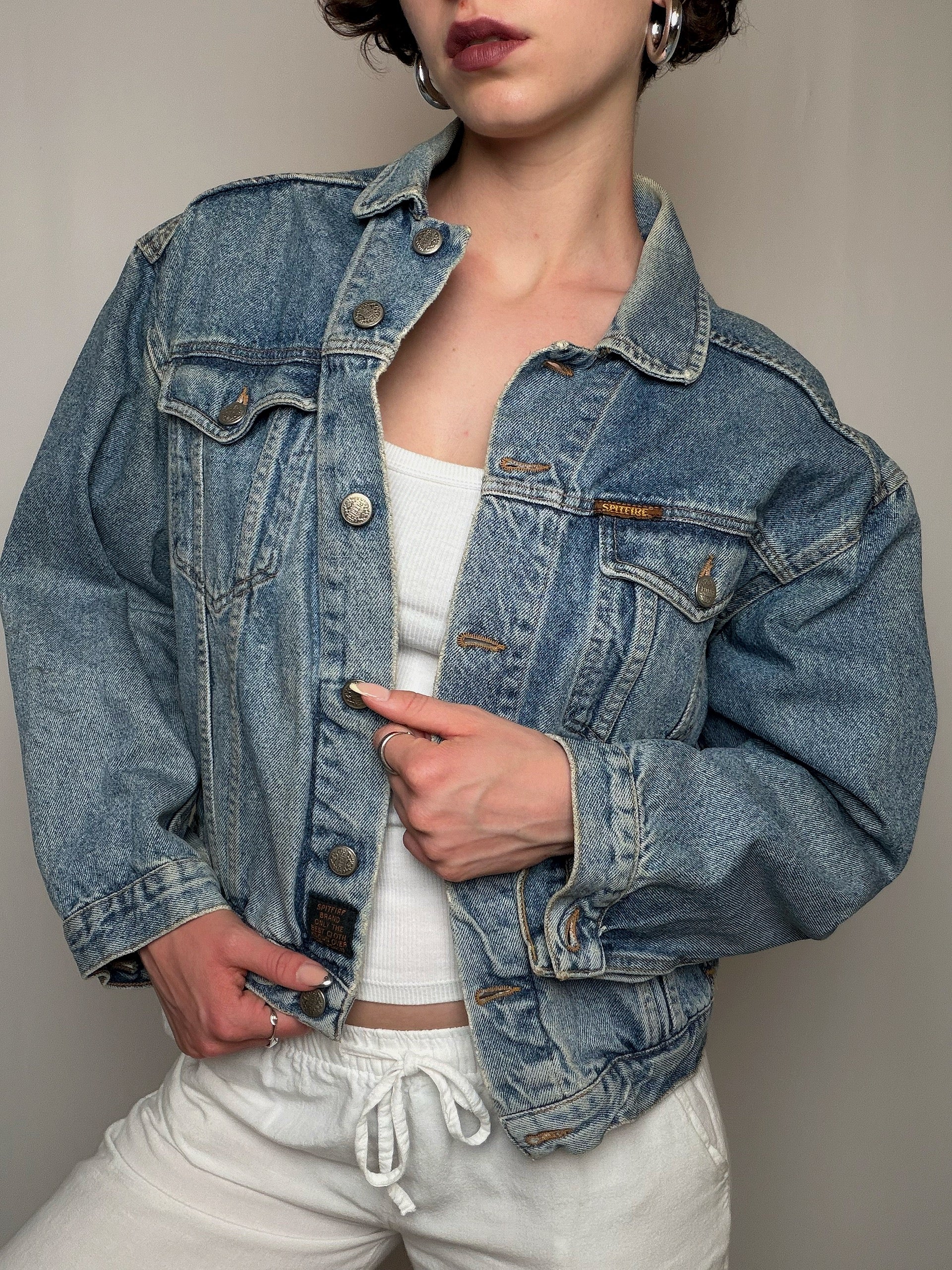 Veste en denim M vintage